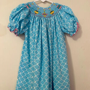 Jack and Jill Smocked Bishop